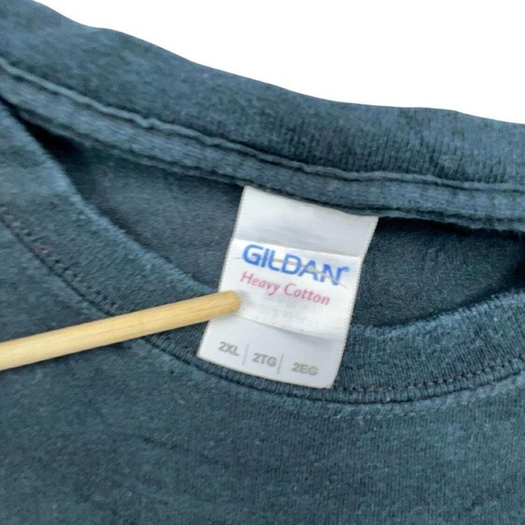 Country Duo KC/MO Graphic T-Shirt Gildan Heavy Cotton Black 2XL Music Tee‎ - Picture 5 of 8